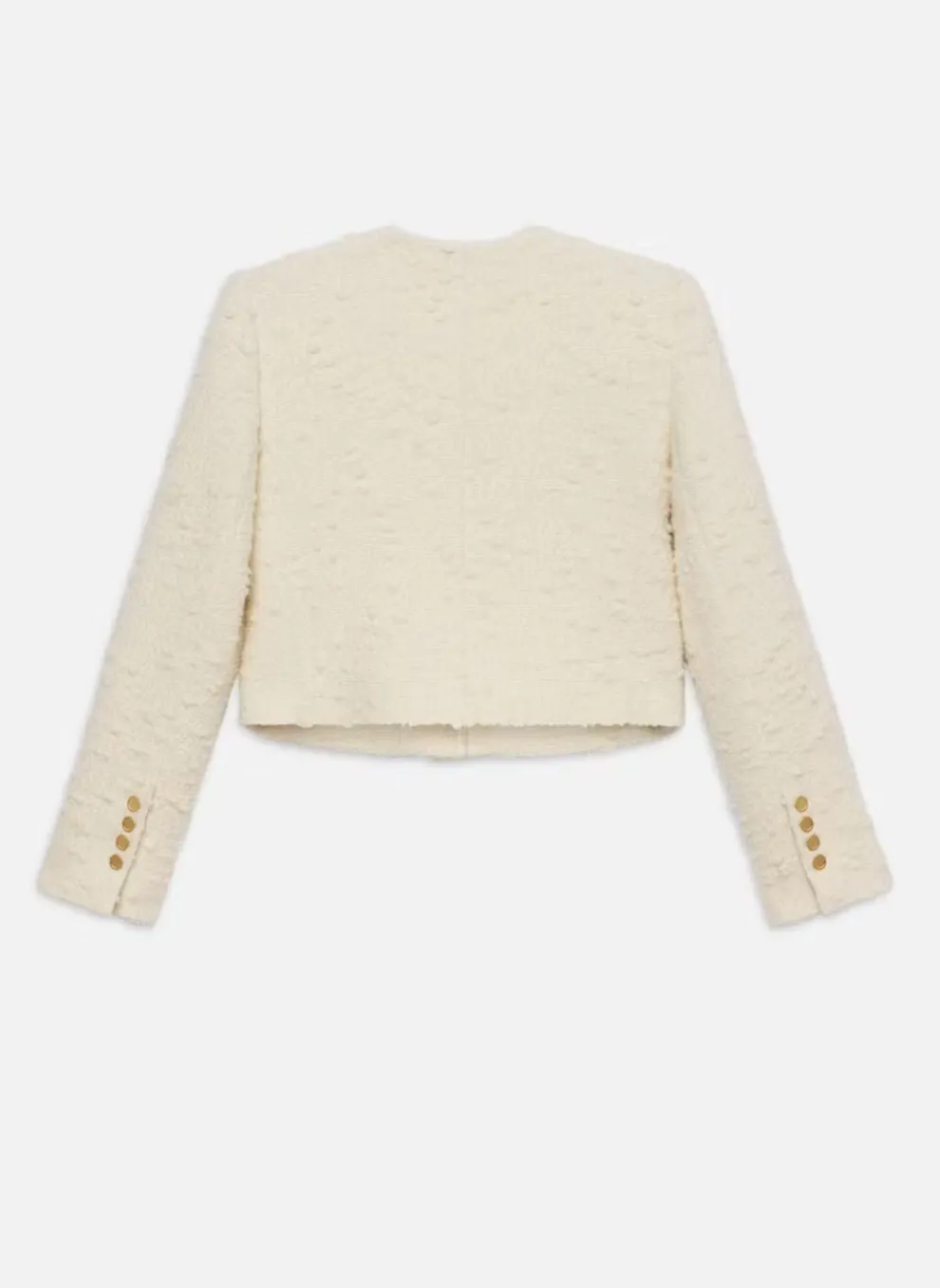 Frame - Cropped Button Front Jacket