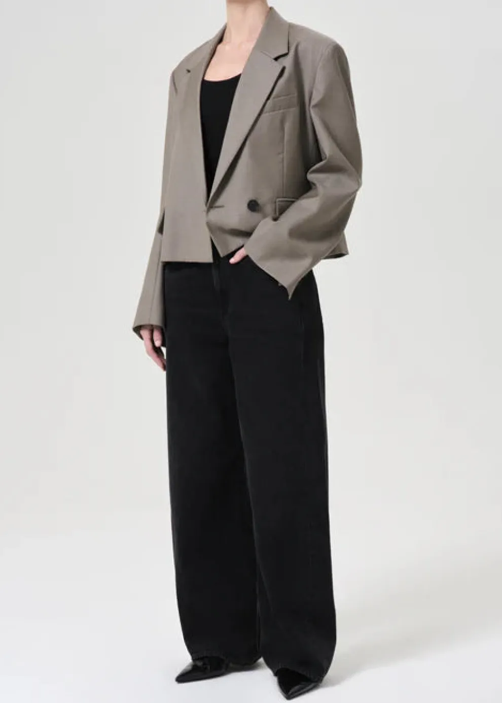 Agolde - Callie Cropped Blazer