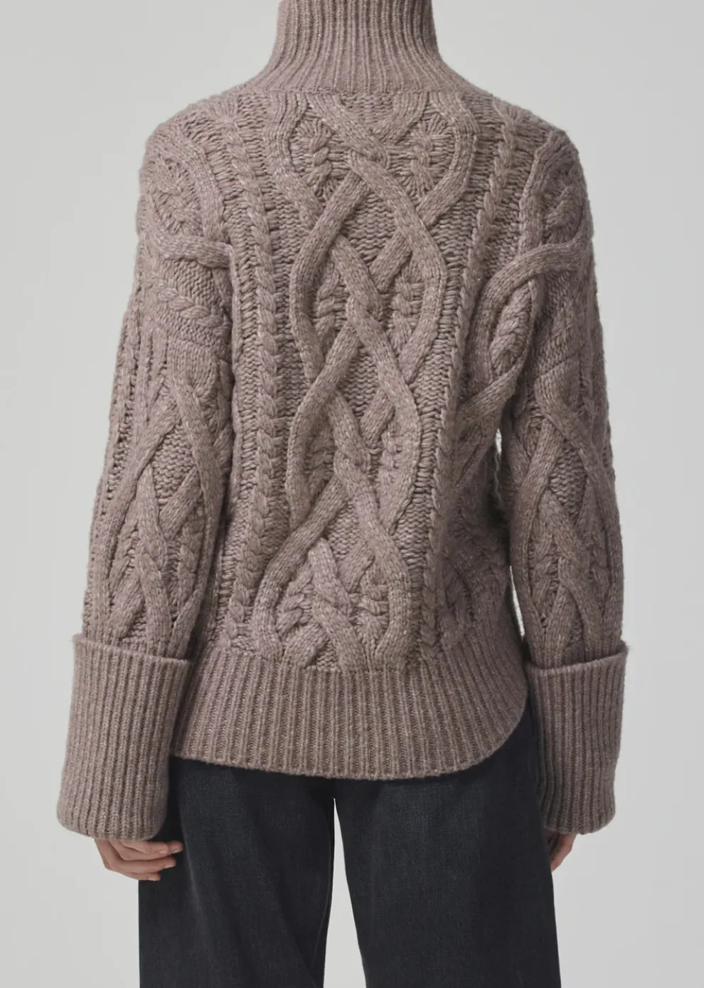 Citizens of Humanity - Zolan aran turtleneck wheat