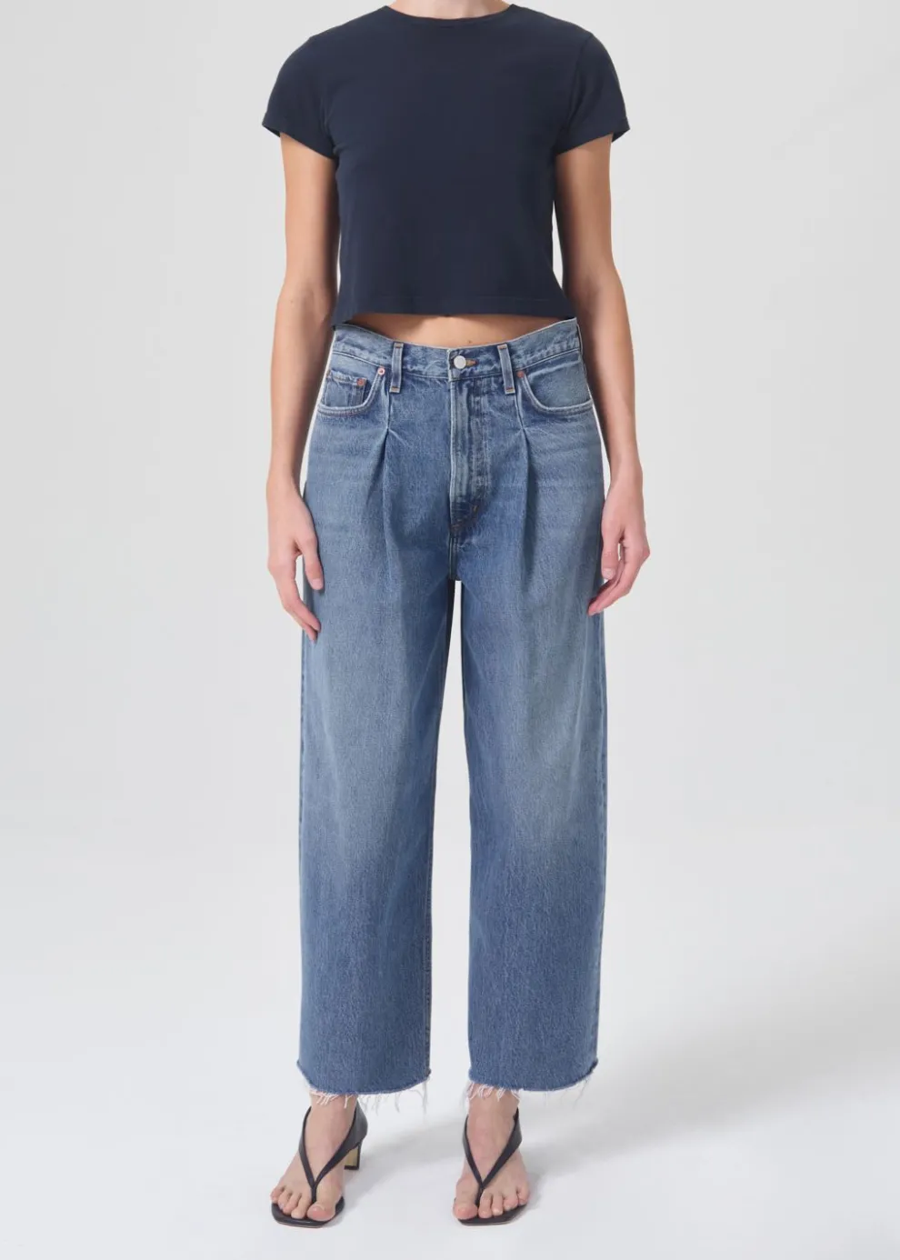 Agolde - Dagna High Waist Pleated Baggy