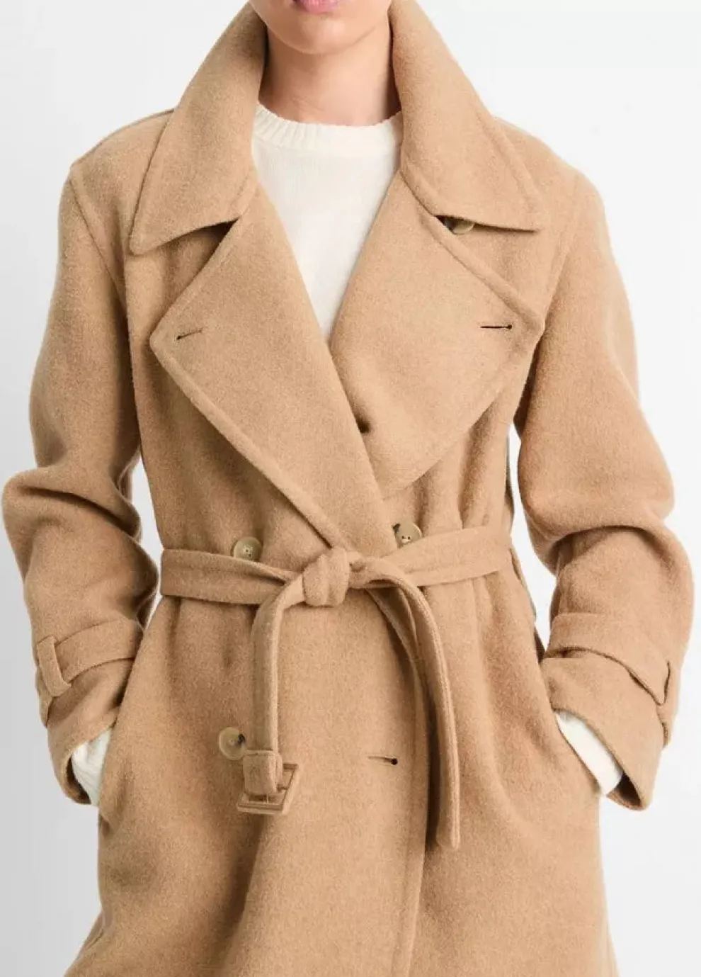 Vince - Lofty Belted Long Coat