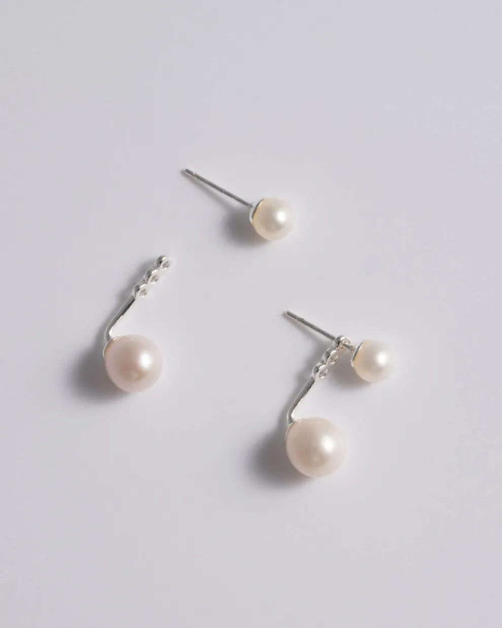 Mademoiselle Jules - Mini Pearl Stud & Ear Jacket