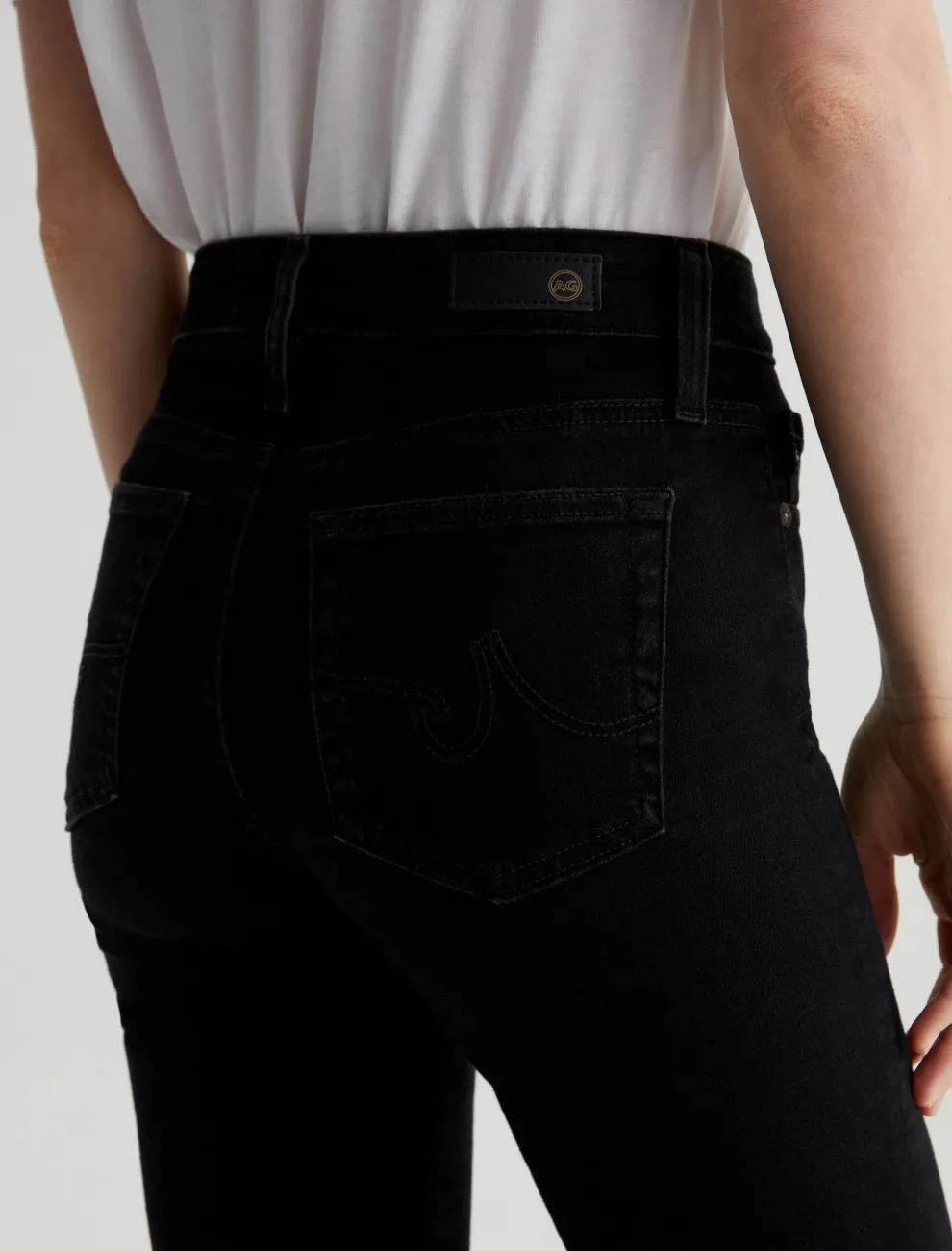 AG Jeans - Mari Mid-Rise Slim Straight