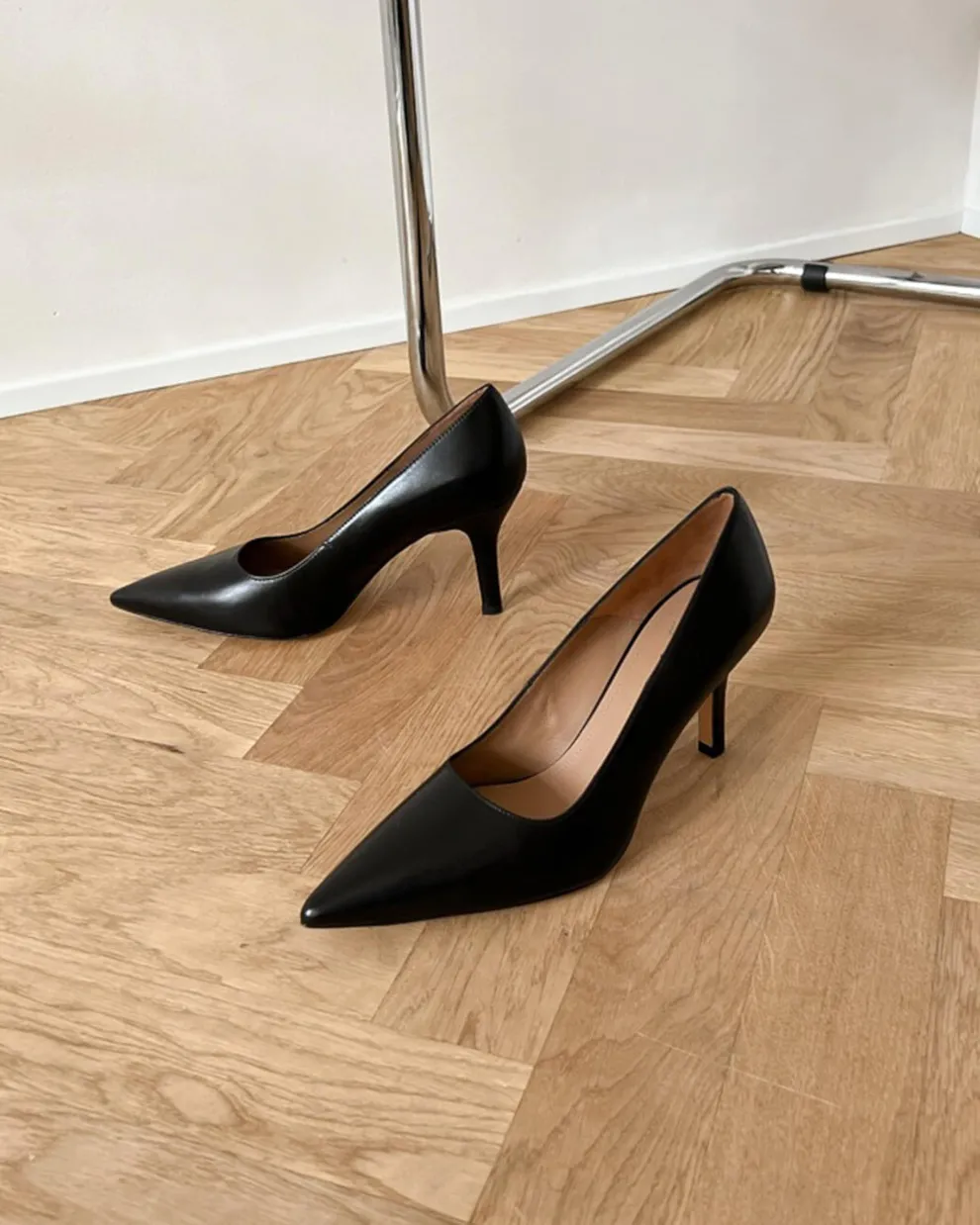 Flattered - Roberta Leather Heels