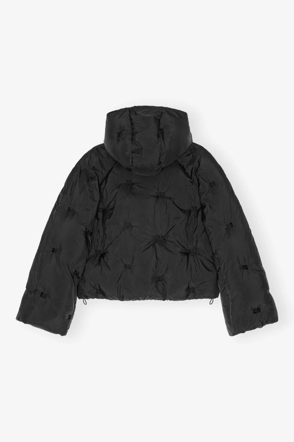 Ganni - Nylon tech Puffer Short Jacket