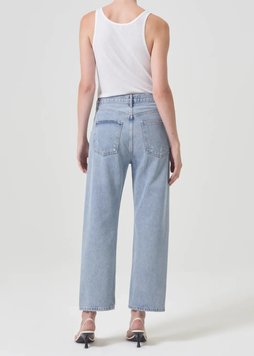 Agolde - 90's Crop Mid Rise Loose Straight