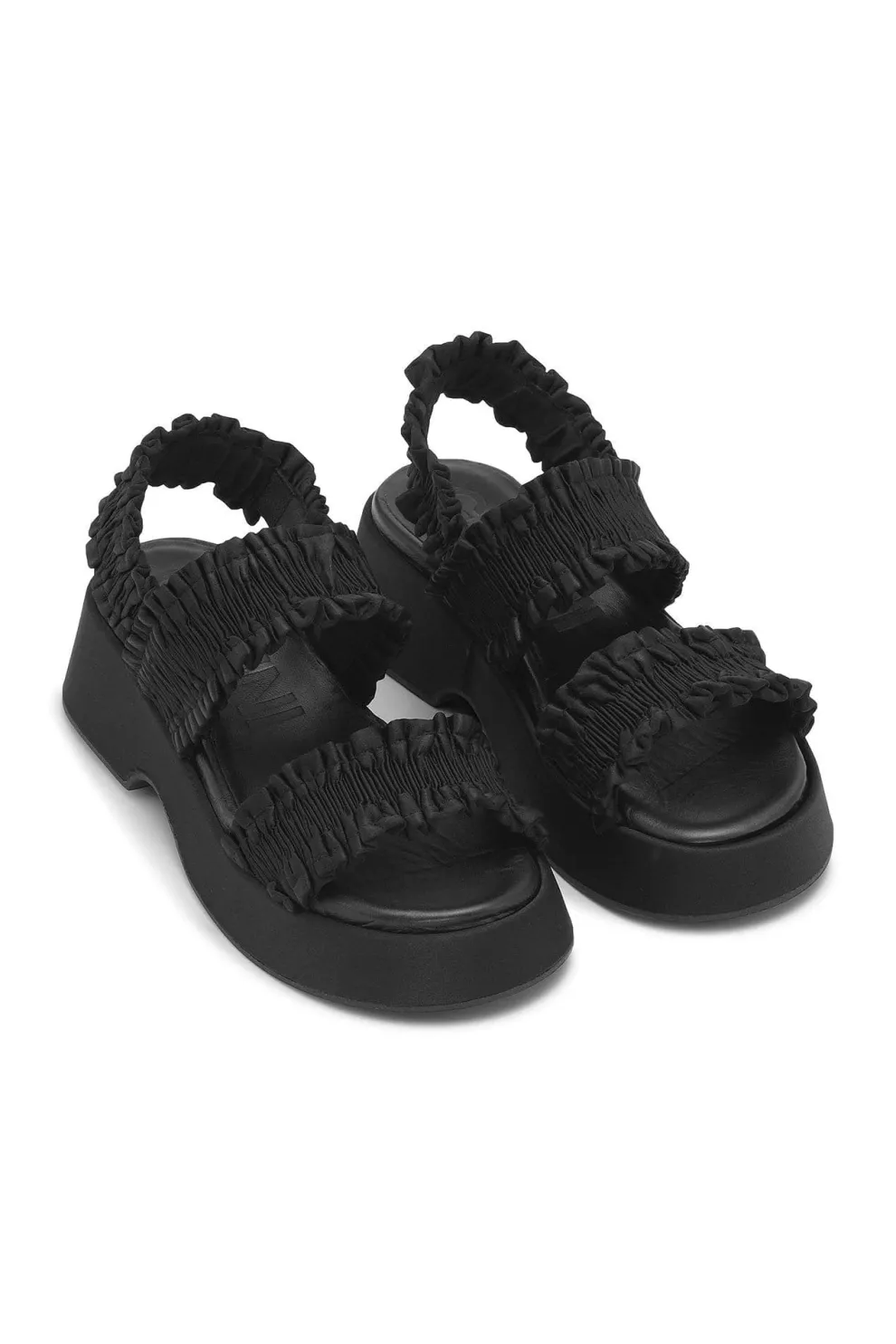 Ganni - Smock Platform Sandals