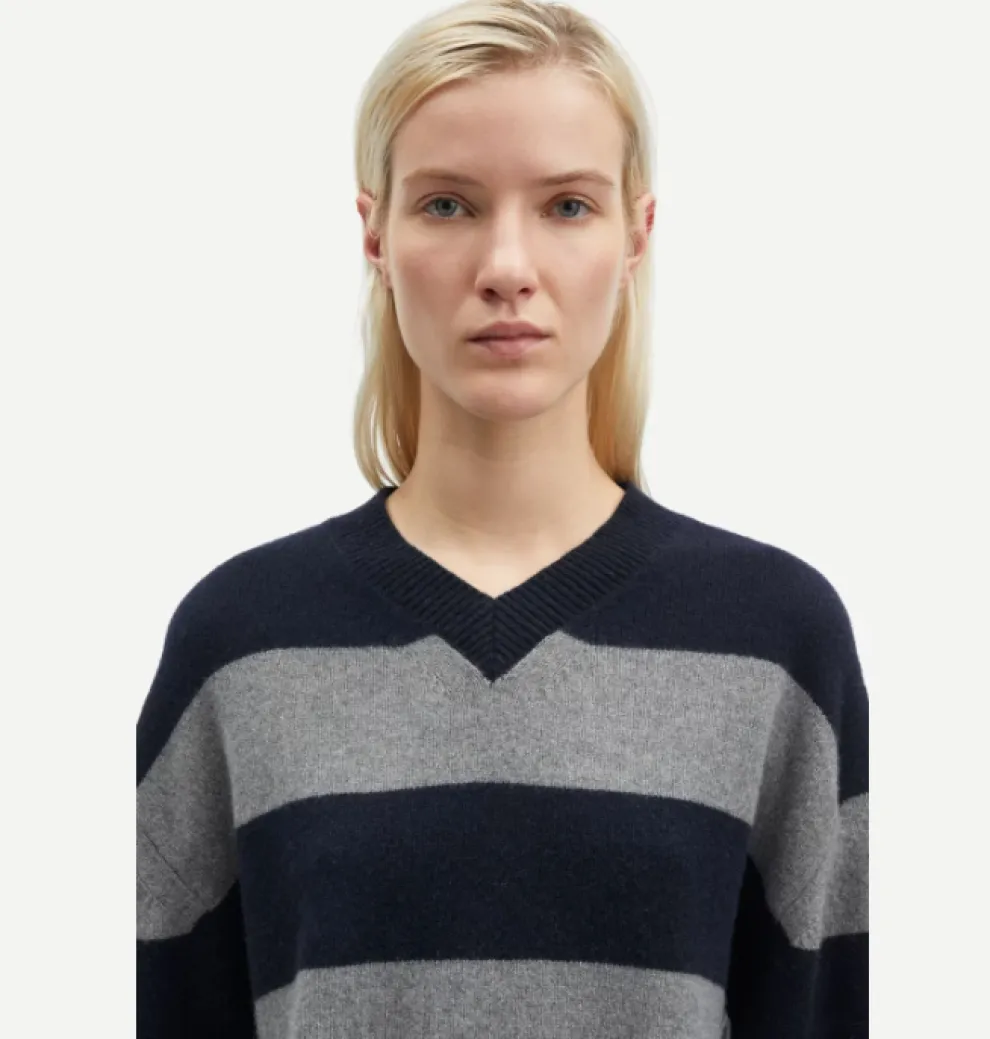 Samsoe Samsoe - Sabirgitte V-Neck Sweater