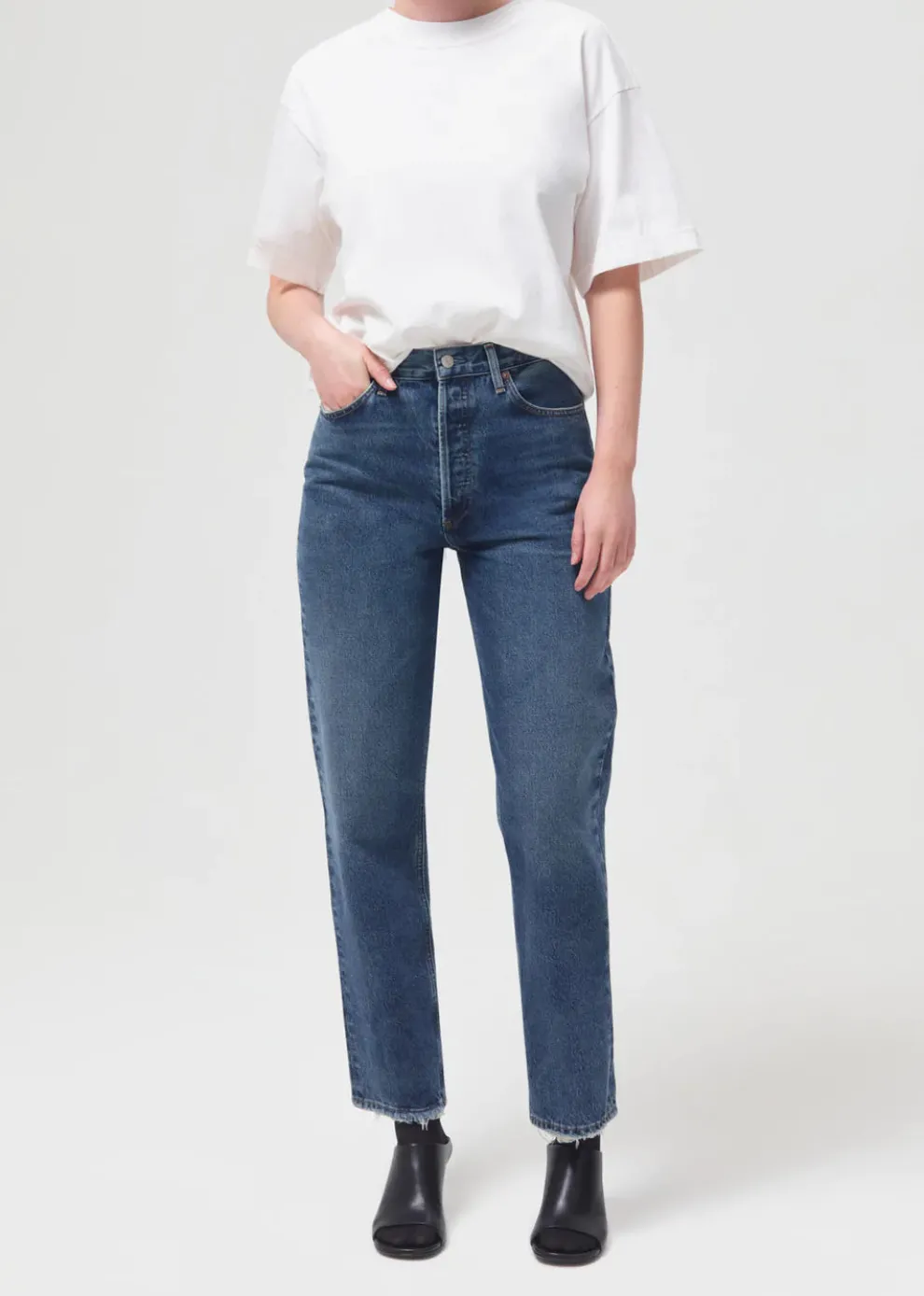Agolde - 90'S Pinch Waist High Rise Straight